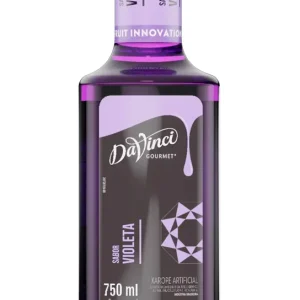 O Xarope de Violeta DaVinci Gourmet 750ml